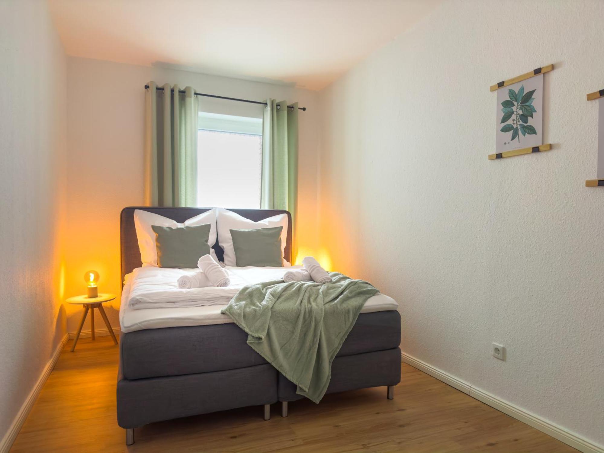 Homelystays Stilvolles Apartment An Der Kirche Lemfoerde Bagian luar foto