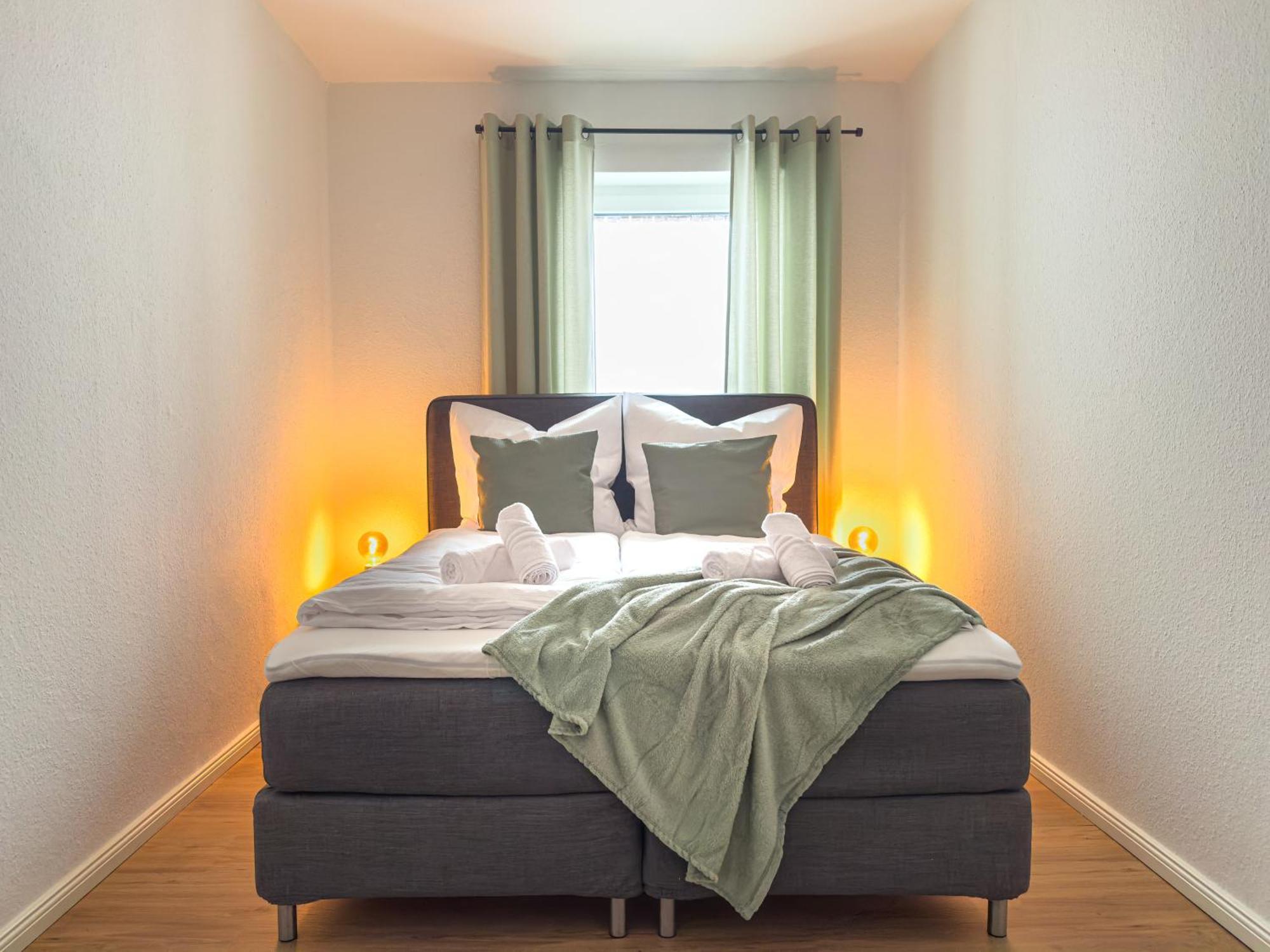 Homelystays Stilvolles Apartment An Der Kirche Lemfoerde Bagian luar foto
